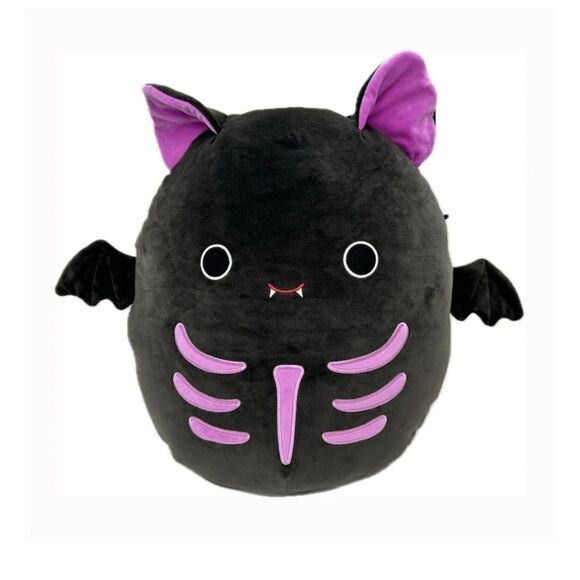 SALOME Pink Skeleton Bat Halloween 2024 Original Squishmallow NWT - Picture 1 of 6
